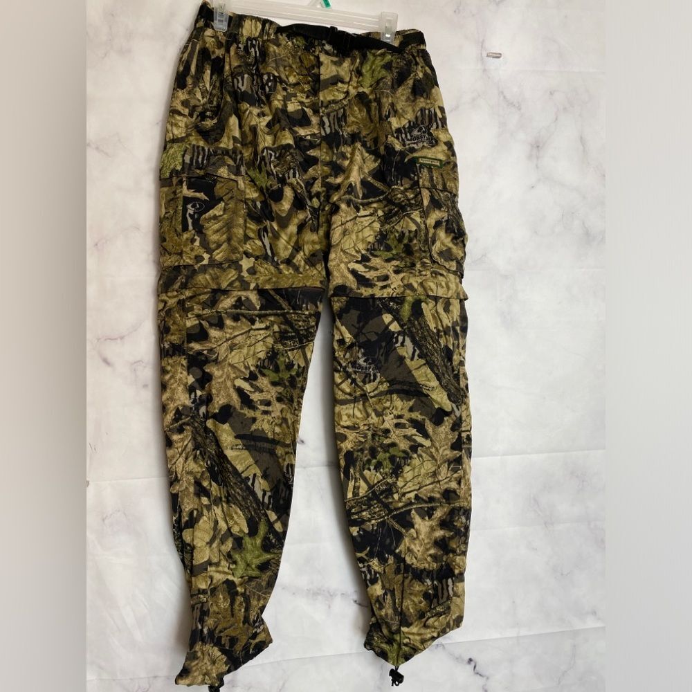 NWOT Remington Camo Nylon Hunting Outdoor Relaxed Tapered Pants medium HU-218